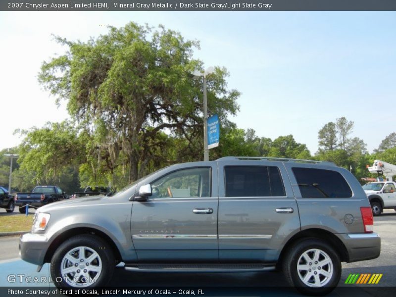 Mineral Gray Metallic / Dark Slate Gray/Light Slate Gray 2007 Chrysler Aspen Limited HEMI