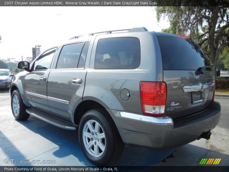 Mineral Gray Metallic / Dark Slate Gray/Light Slate Gray 2007 Chrysler Aspen Limited HEMI