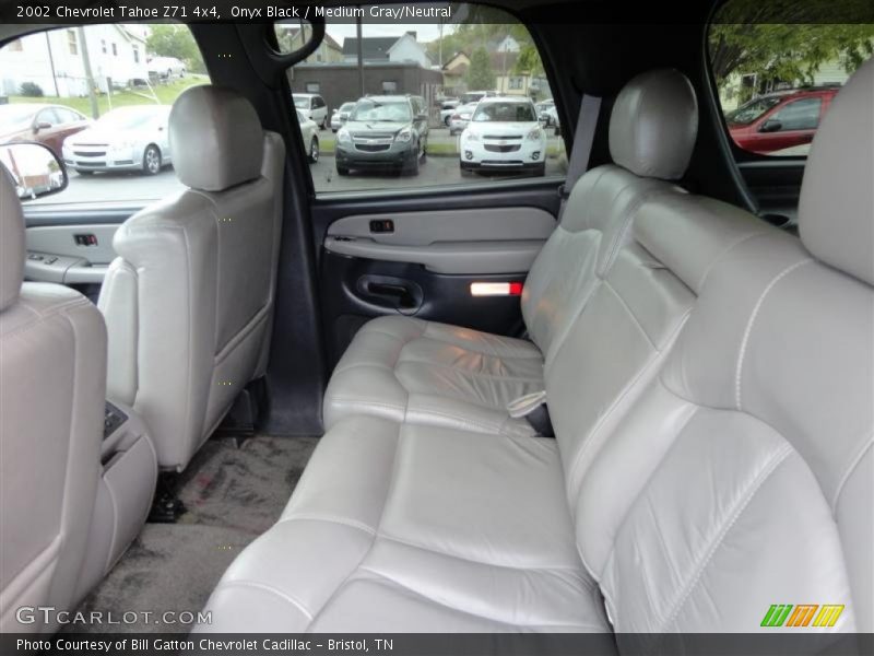 Onyx Black / Medium Gray/Neutral 2002 Chevrolet Tahoe Z71 4x4