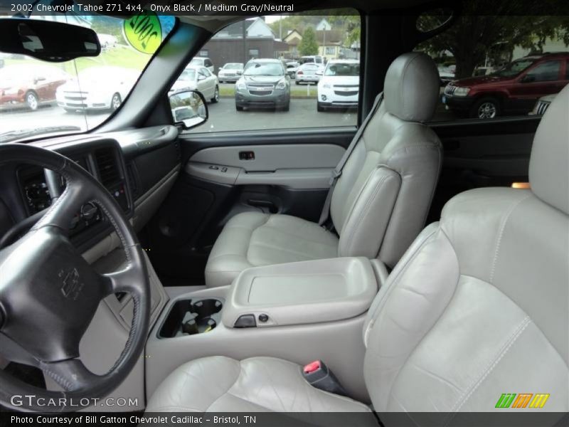 Onyx Black / Medium Gray/Neutral 2002 Chevrolet Tahoe Z71 4x4