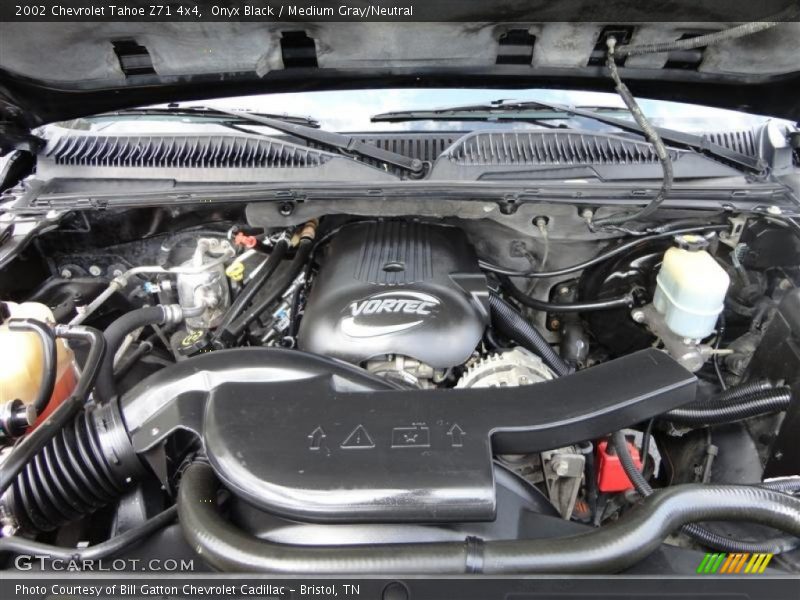Onyx Black / Medium Gray/Neutral 2002 Chevrolet Tahoe Z71 4x4