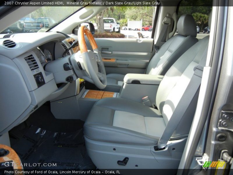 Mineral Gray Metallic / Dark Slate Gray/Light Slate Gray 2007 Chrysler Aspen Limited HEMI