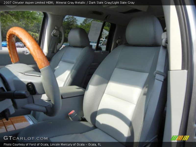 Mineral Gray Metallic / Dark Slate Gray/Light Slate Gray 2007 Chrysler Aspen Limited HEMI