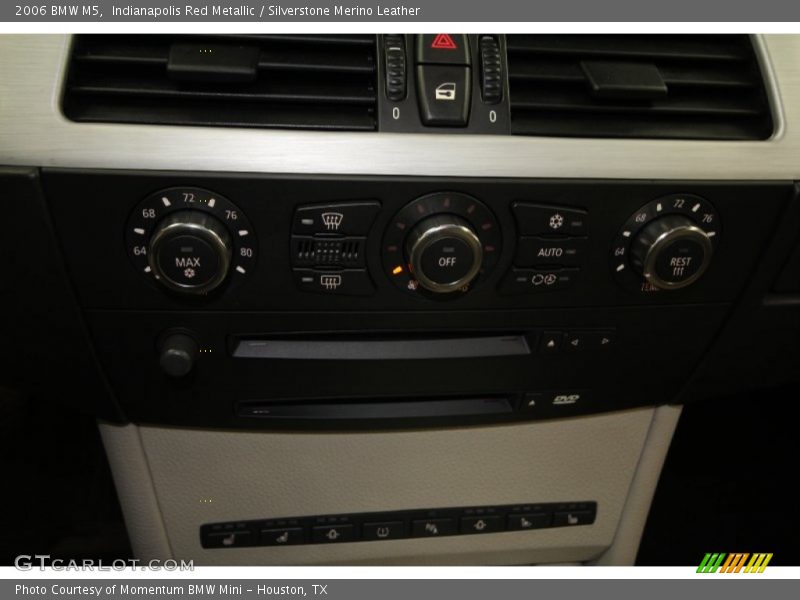 Indianapolis Red Metallic / Silverstone Merino Leather 2006 BMW M5
