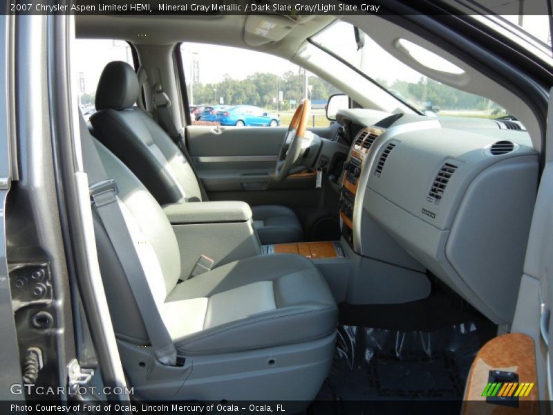 Mineral Gray Metallic / Dark Slate Gray/Light Slate Gray 2007 Chrysler Aspen Limited HEMI
