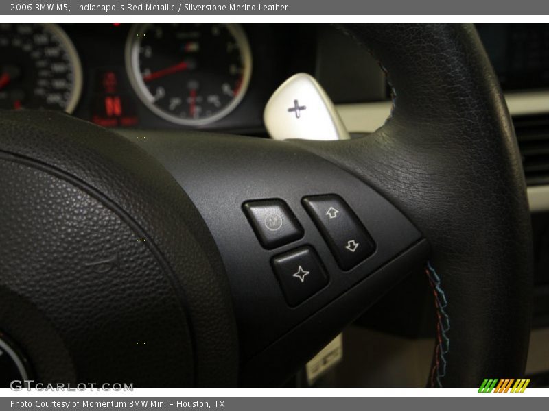 Indianapolis Red Metallic / Silverstone Merino Leather 2006 BMW M5