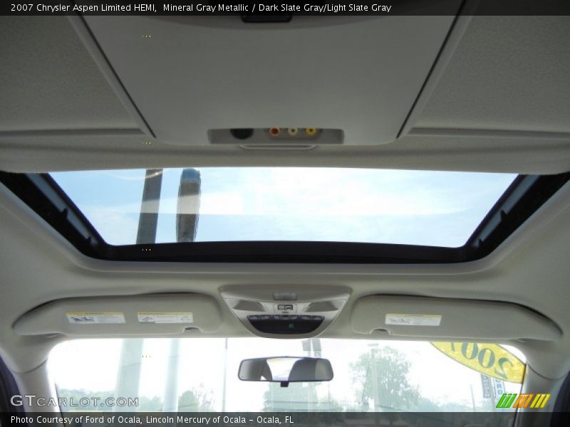 Mineral Gray Metallic / Dark Slate Gray/Light Slate Gray 2007 Chrysler Aspen Limited HEMI