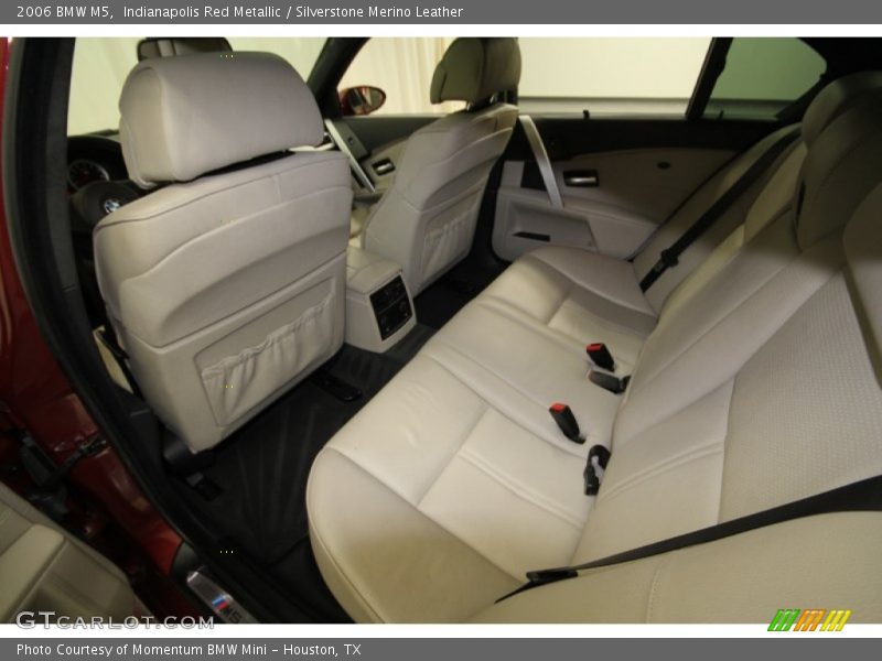 Indianapolis Red Metallic / Silverstone Merino Leather 2006 BMW M5