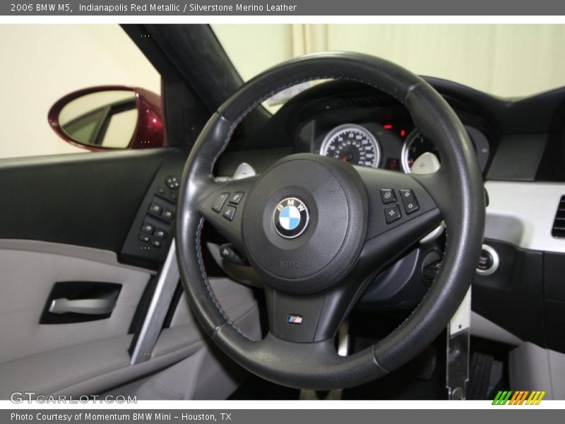 Indianapolis Red Metallic / Silverstone Merino Leather 2006 BMW M5