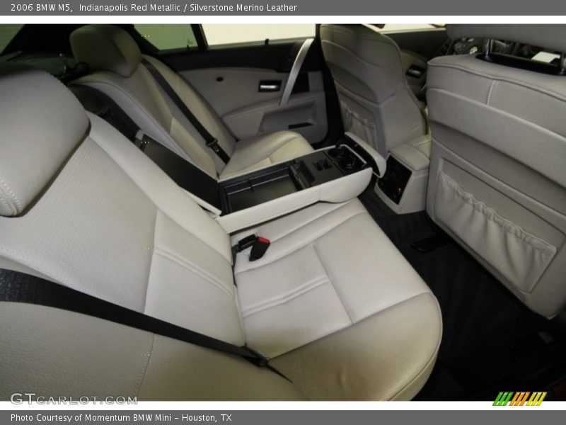 Indianapolis Red Metallic / Silverstone Merino Leather 2006 BMW M5