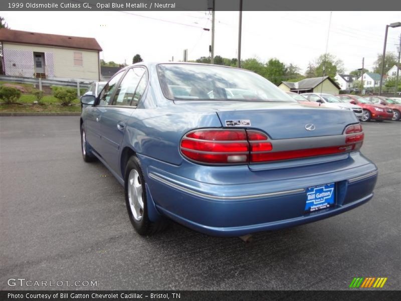 Opal Blue Metallic / Neutral 1999 Oldsmobile Cutlass GL