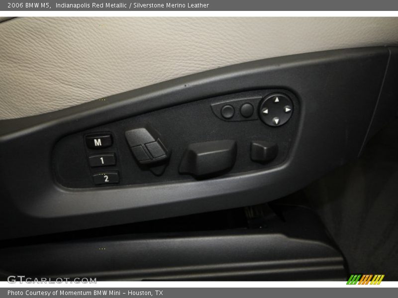 Indianapolis Red Metallic / Silverstone Merino Leather 2006 BMW M5