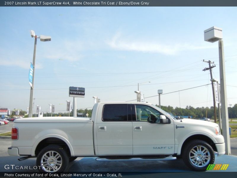 White Chocolate Tri Coat / Ebony/Dove Grey 2007 Lincoln Mark LT SuperCrew 4x4