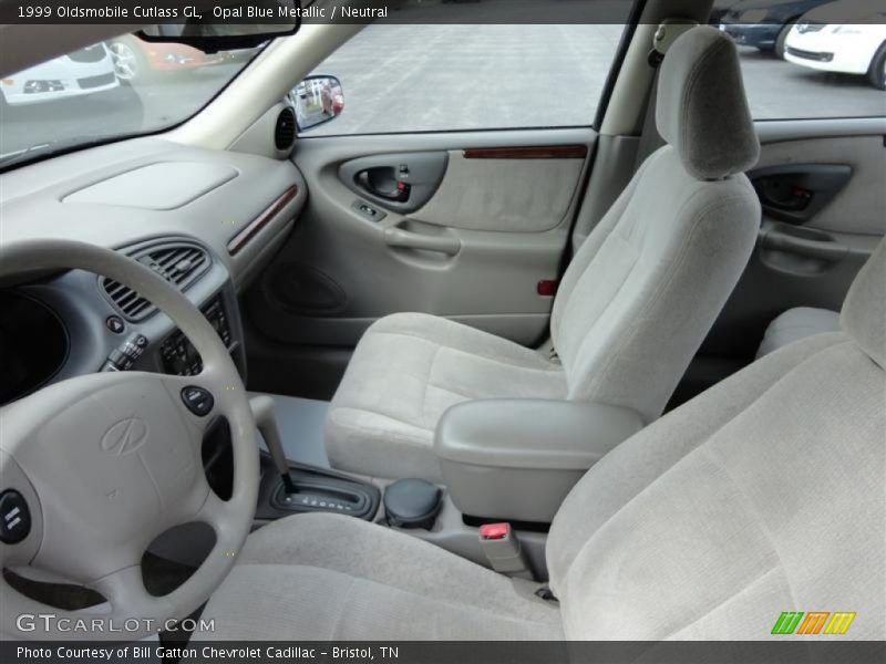 Opal Blue Metallic / Neutral 1999 Oldsmobile Cutlass GL