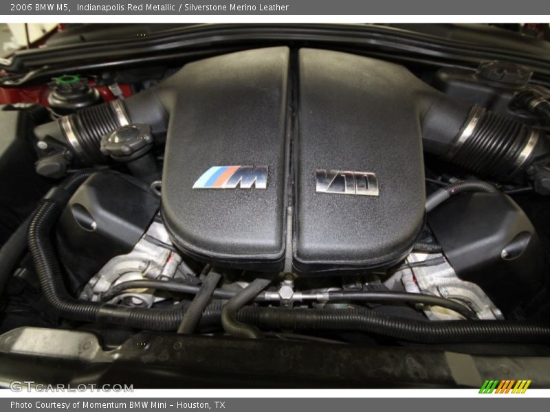 Indianapolis Red Metallic / Silverstone Merino Leather 2006 BMW M5