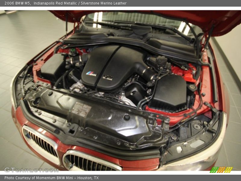 Indianapolis Red Metallic / Silverstone Merino Leather 2006 BMW M5