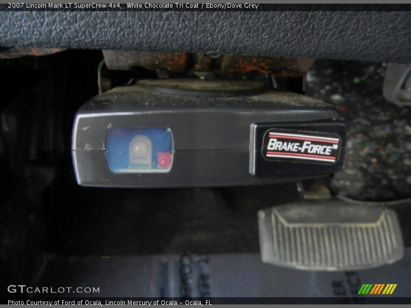 White Chocolate Tri Coat / Ebony/Dove Grey 2007 Lincoln Mark LT SuperCrew 4x4