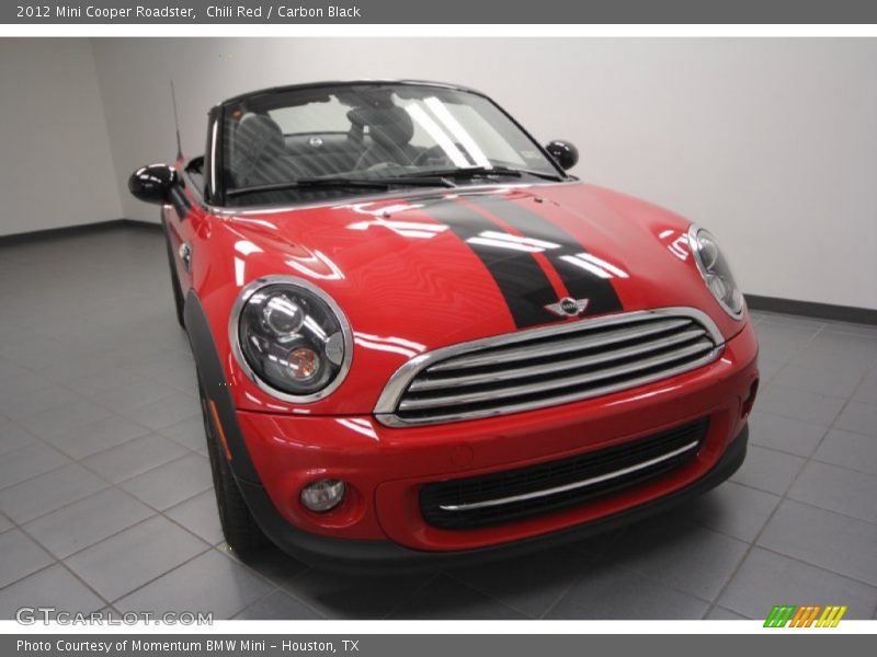 Chili Red / Carbon Black 2012 Mini Cooper Roadster