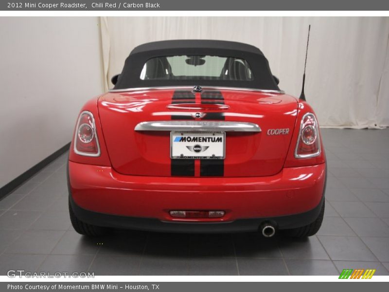 Chili Red / Carbon Black 2012 Mini Cooper Roadster