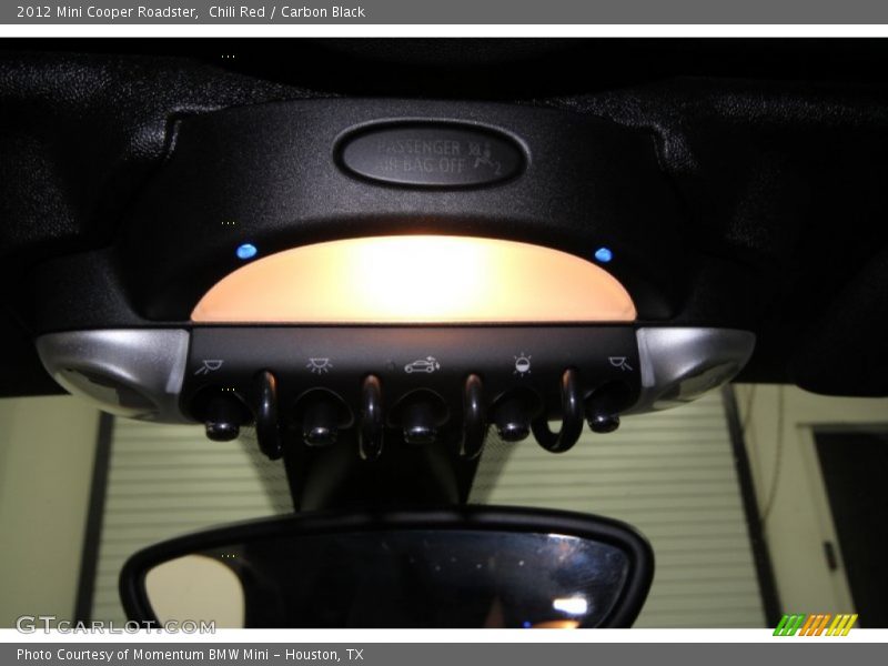Chili Red / Carbon Black 2012 Mini Cooper Roadster