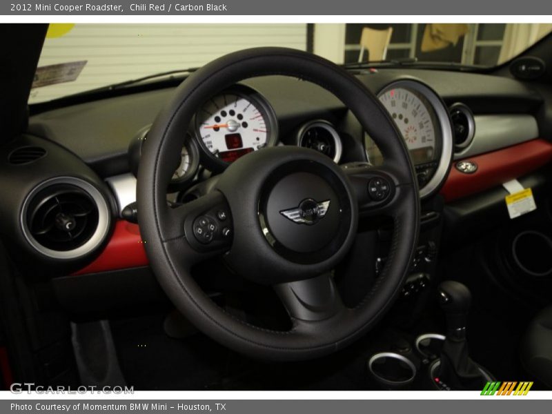 Chili Red / Carbon Black 2012 Mini Cooper Roadster