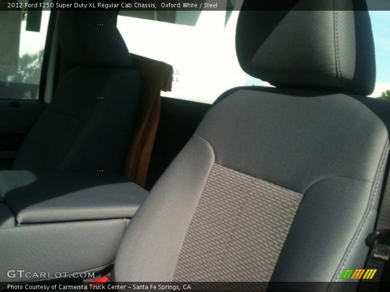 Oxford White / Steel 2012 Ford F250 Super Duty XL Regular Cab Chassis