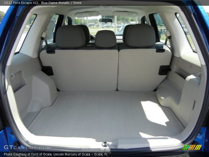 Blue Flame Metallic / Stone 2012 Ford Escape XLS