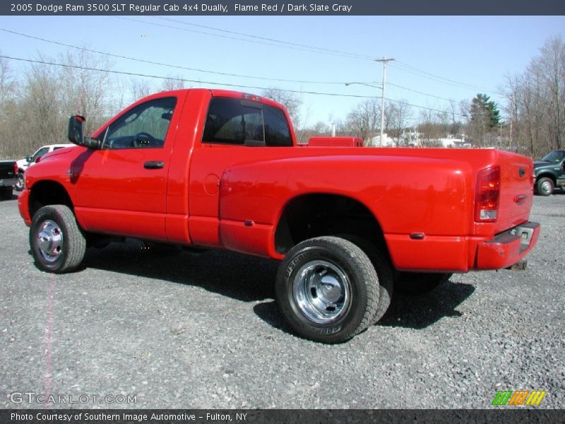  2005 Ram 3500 SLT Regular Cab 4x4 Dually Flame Red
