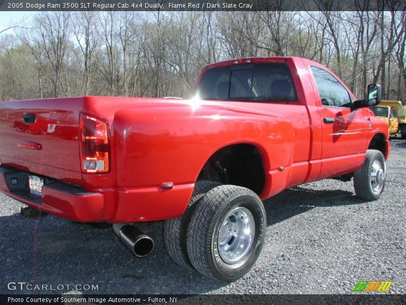 Flame Red / Dark Slate Gray 2005 Dodge Ram 3500 SLT Regular Cab 4x4 Dually