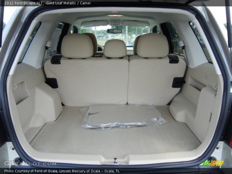 Gold Leaf Metallic / Camel 2012 Ford Escape XLT