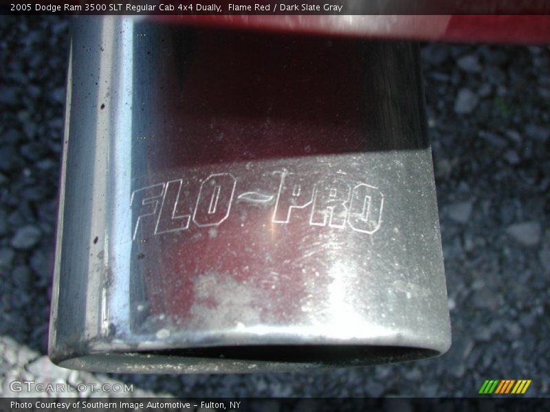 Flame Red / Dark Slate Gray 2005 Dodge Ram 3500 SLT Regular Cab 4x4 Dually