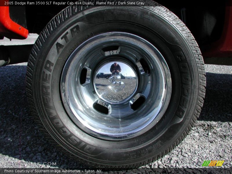 Flame Red / Dark Slate Gray 2005 Dodge Ram 3500 SLT Regular Cab 4x4 Dually