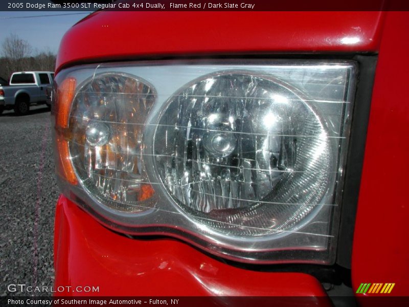 Flame Red / Dark Slate Gray 2005 Dodge Ram 3500 SLT Regular Cab 4x4 Dually