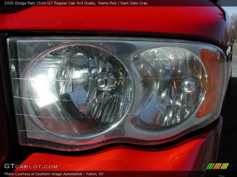 Flame Red / Dark Slate Gray 2005 Dodge Ram 3500 SLT Regular Cab 4x4 Dually