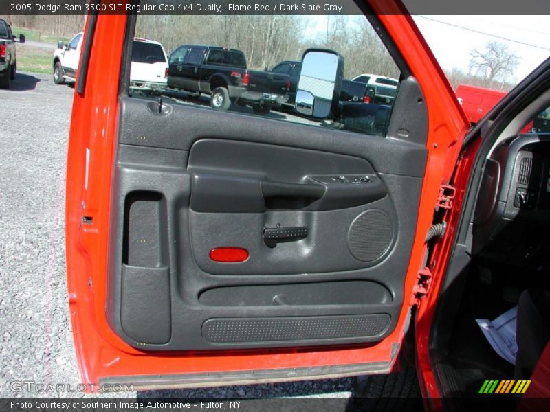 Flame Red / Dark Slate Gray 2005 Dodge Ram 3500 SLT Regular Cab 4x4 Dually