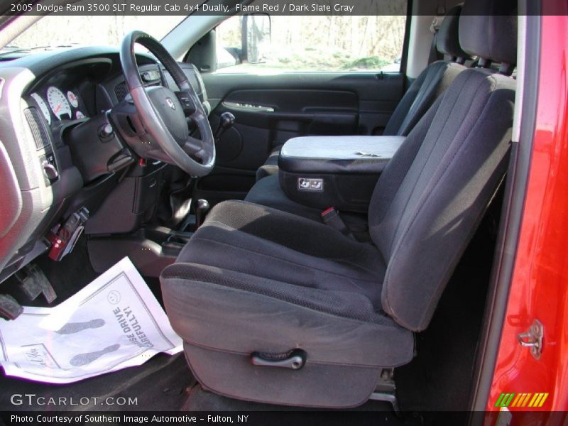 Flame Red / Dark Slate Gray 2005 Dodge Ram 3500 SLT Regular Cab 4x4 Dually
