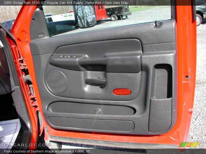Flame Red / Dark Slate Gray 2005 Dodge Ram 3500 SLT Regular Cab 4x4 Dually