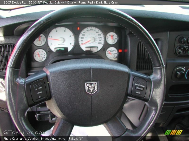 Flame Red / Dark Slate Gray 2005 Dodge Ram 3500 SLT Regular Cab 4x4 Dually