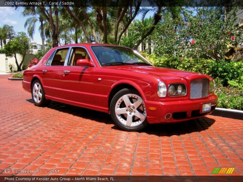 Front 3/4 View of 2002 Arnage T