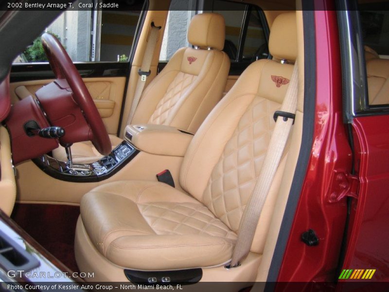 Front Seat of 2002 Arnage T