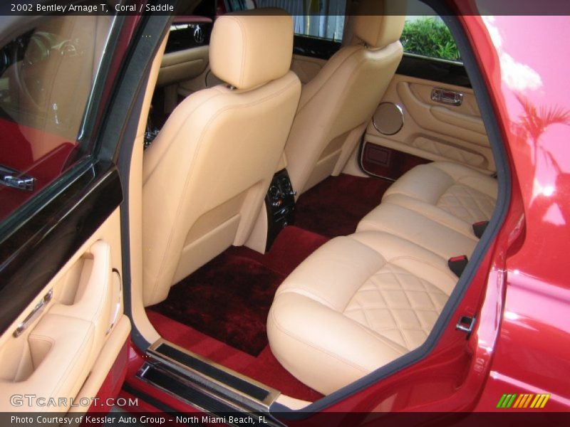 Rear Seat of 2002 Arnage T