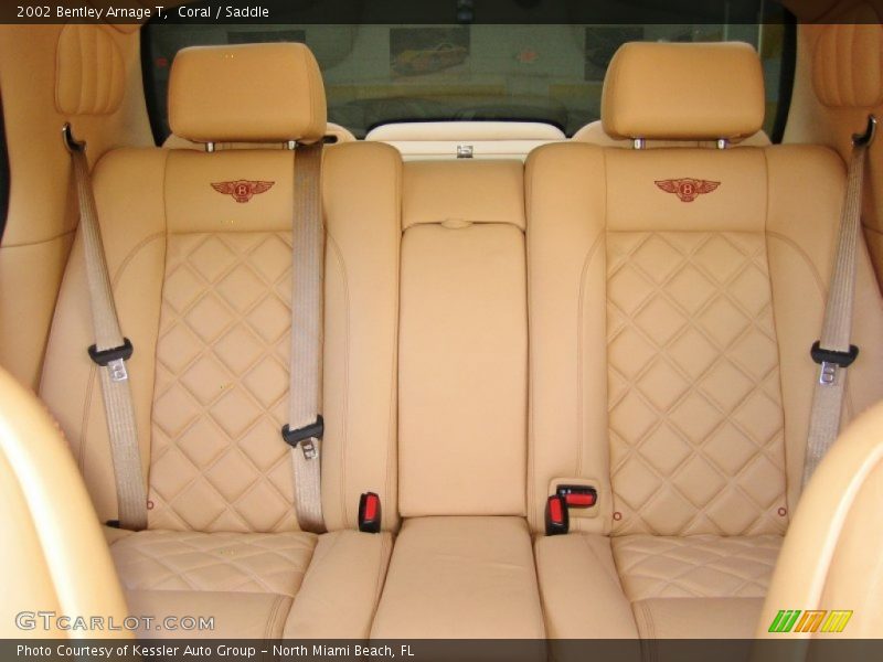 Rear Seat of 2002 Arnage T