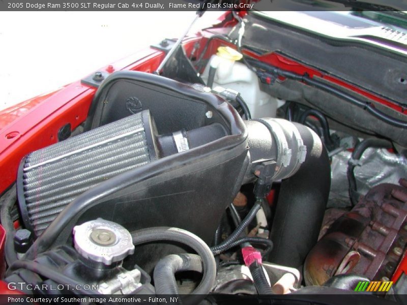 Flame Red / Dark Slate Gray 2005 Dodge Ram 3500 SLT Regular Cab 4x4 Dually