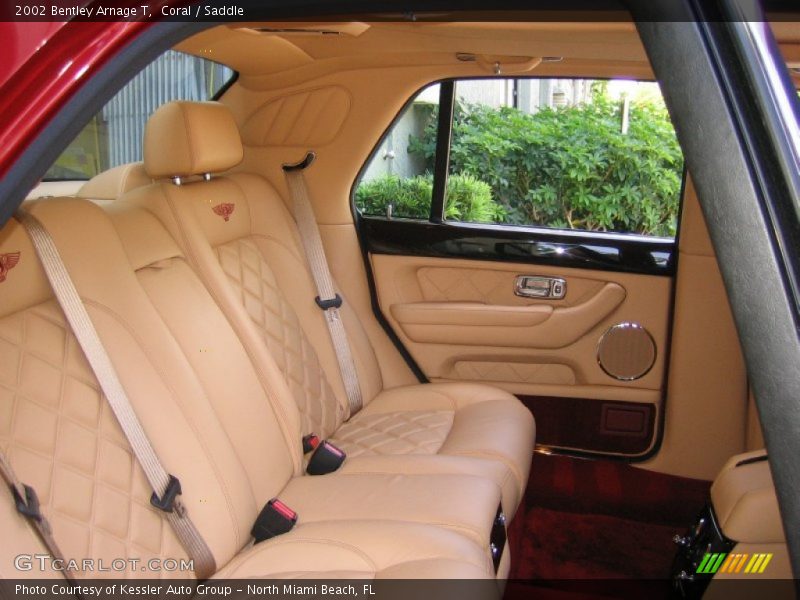 Rear Seat of 2002 Arnage T