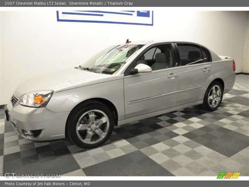 Silverstone Metallic / Titanium Gray 2007 Chevrolet Malibu LTZ Sedan