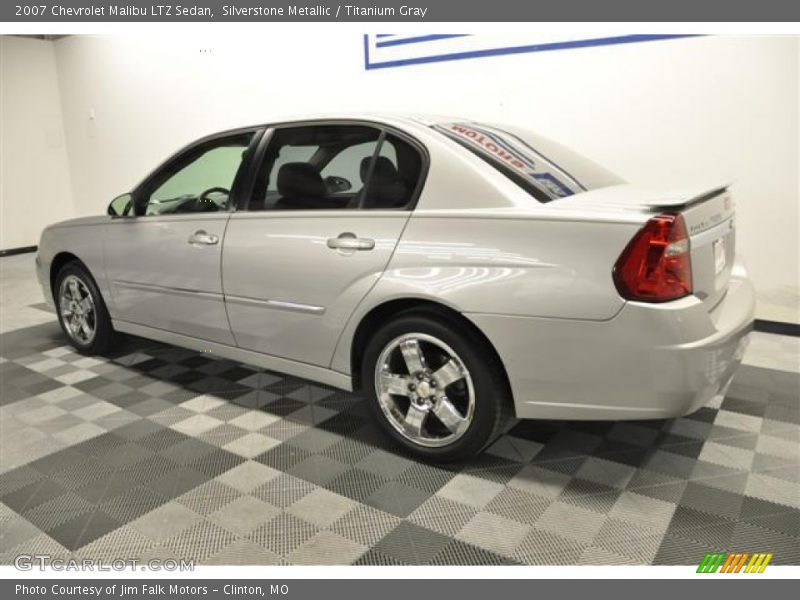 Silverstone Metallic / Titanium Gray 2007 Chevrolet Malibu LTZ Sedan