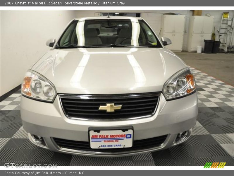 Silverstone Metallic / Titanium Gray 2007 Chevrolet Malibu LTZ Sedan