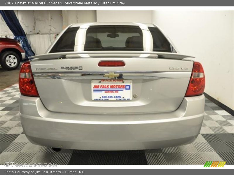 Silverstone Metallic / Titanium Gray 2007 Chevrolet Malibu LTZ Sedan