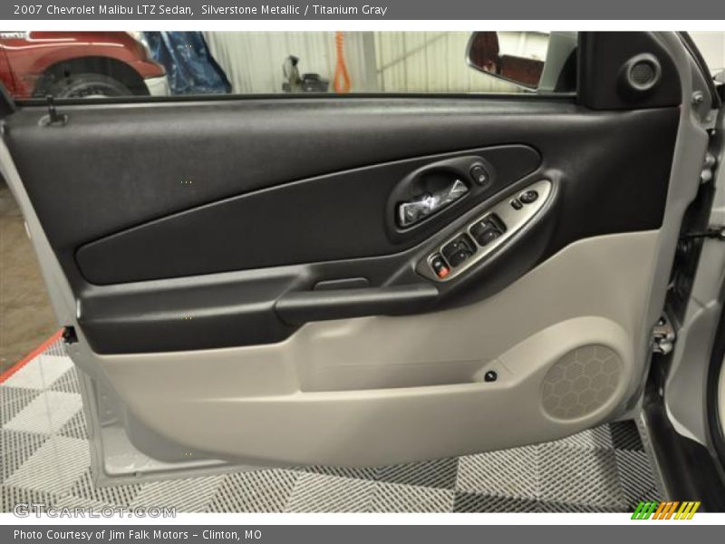 Silverstone Metallic / Titanium Gray 2007 Chevrolet Malibu LTZ Sedan