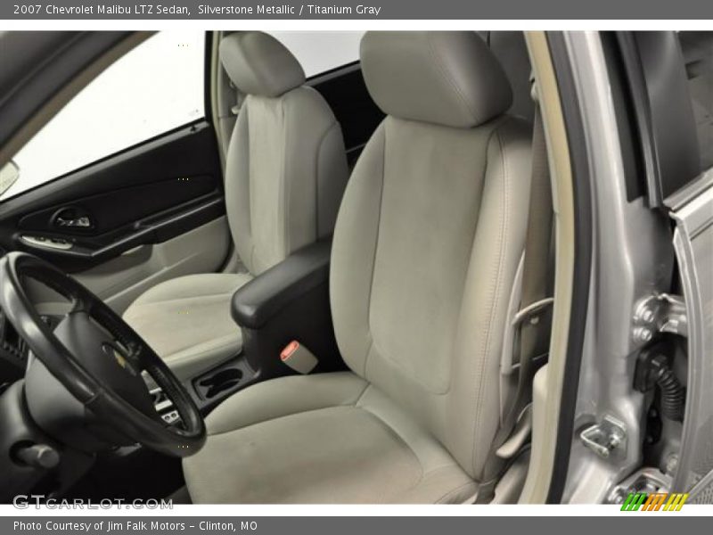 Silverstone Metallic / Titanium Gray 2007 Chevrolet Malibu LTZ Sedan